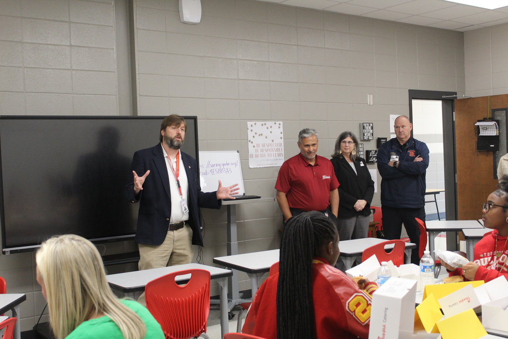 THS Mrs. Stanaland's Career Class City of Thomasville Networking Lunch 1