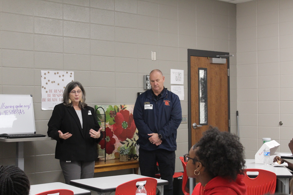 THS Mrs. Stanaland's Career Class City of Thomasville Networking Lunch 4