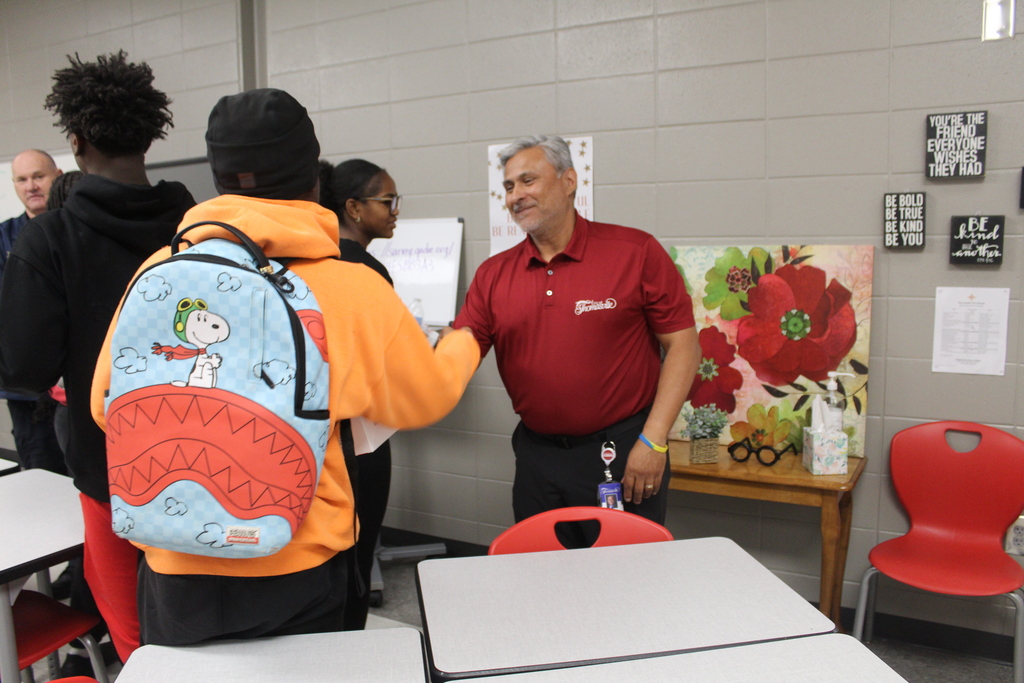 THS Mrs. Stanaland's Career Class City of Thomasville Networking Lunch 8