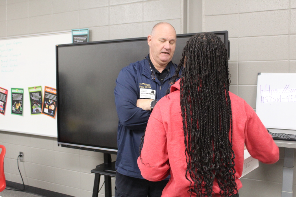 THS Mrs. Stanaland's Career Class City of Thomasville Networking Lunch 5