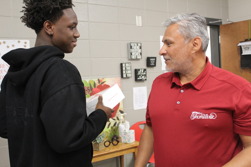 THS Mrs. Stanaland's Career Class City of Thomasville Networking Lunch 6