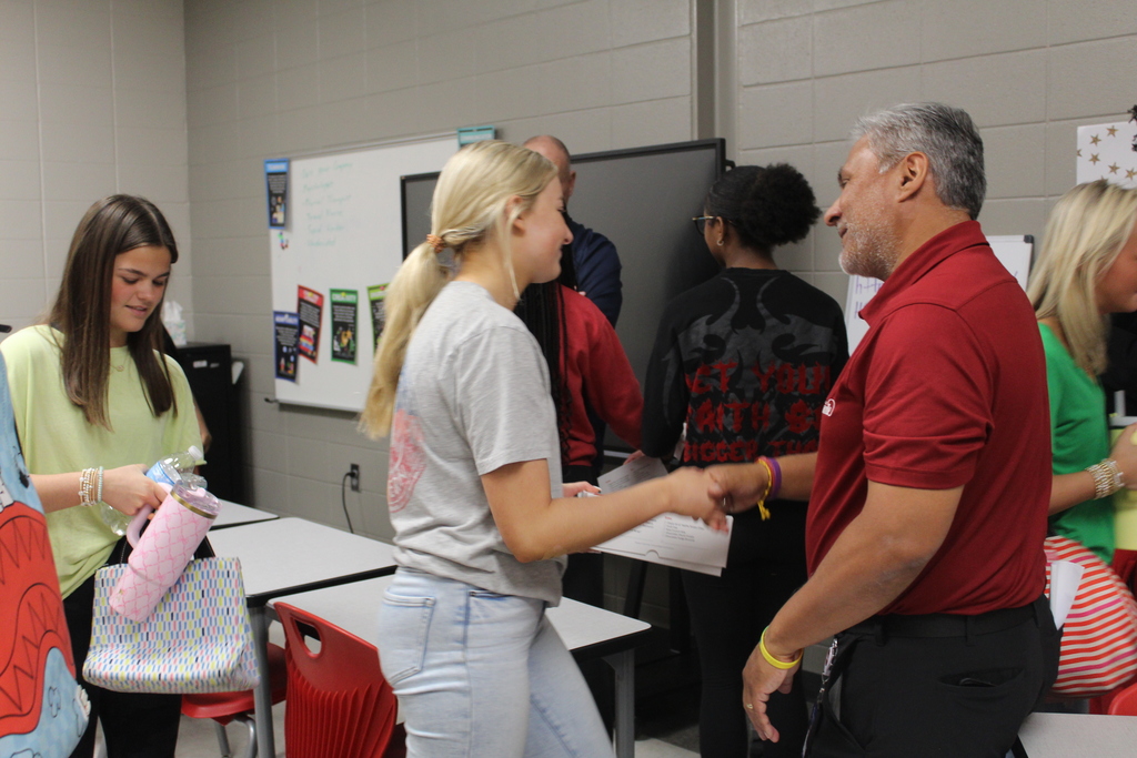 THS Mrs. Stanaland's Career Class City of Thomasville Networking Lunch 7