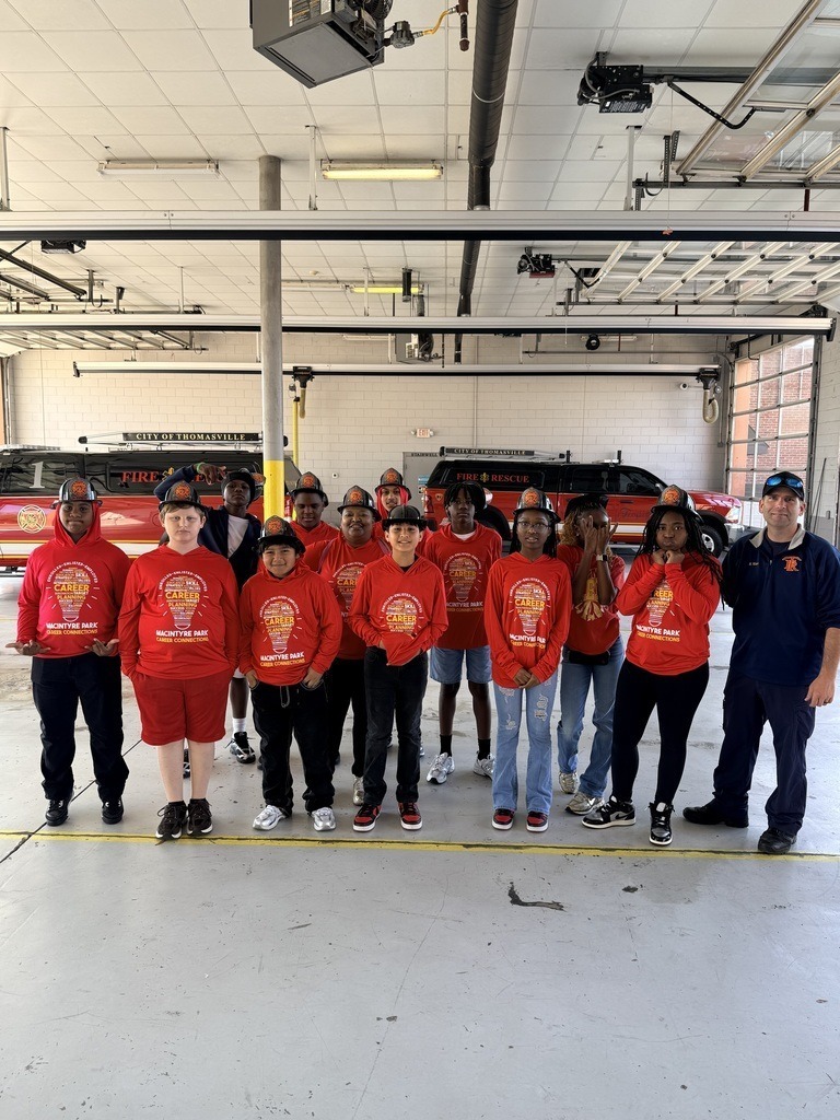 MPMS Career Class with City of Thomasville Fire 1