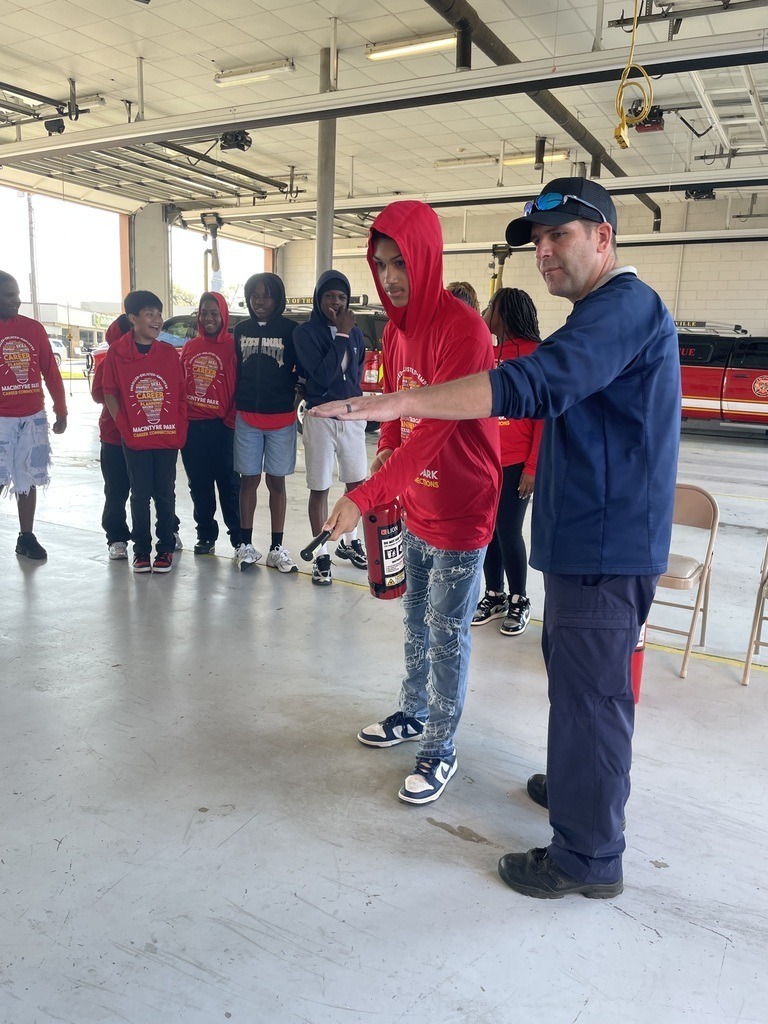 MPMS Career Class with City of Thomasville Fire 9