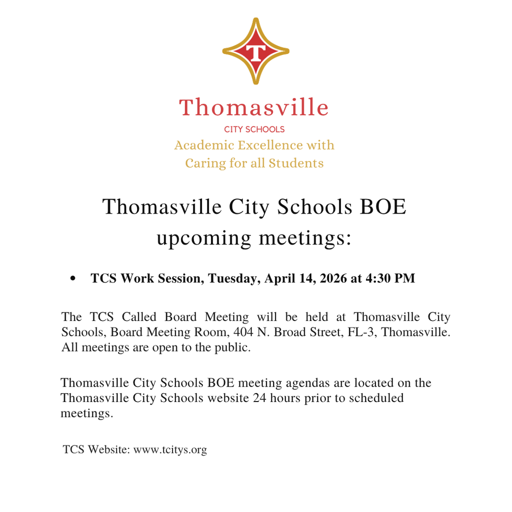 TCS Work Session  April 14th 4:30p