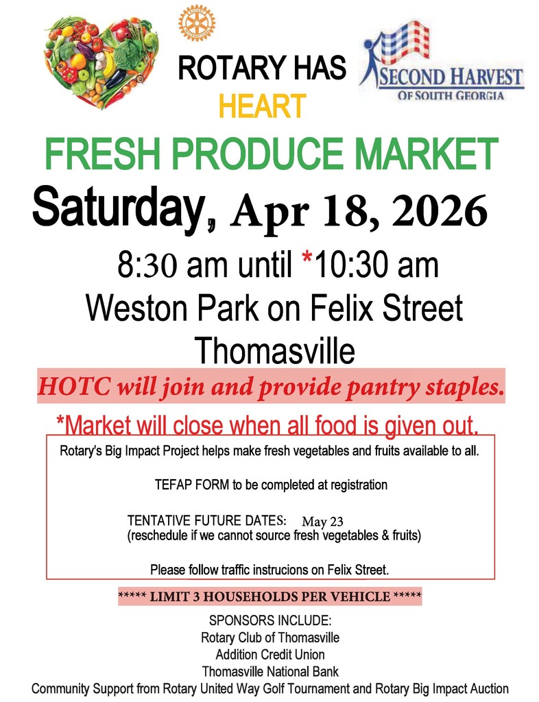 City of Thomasville Fresh Produce
