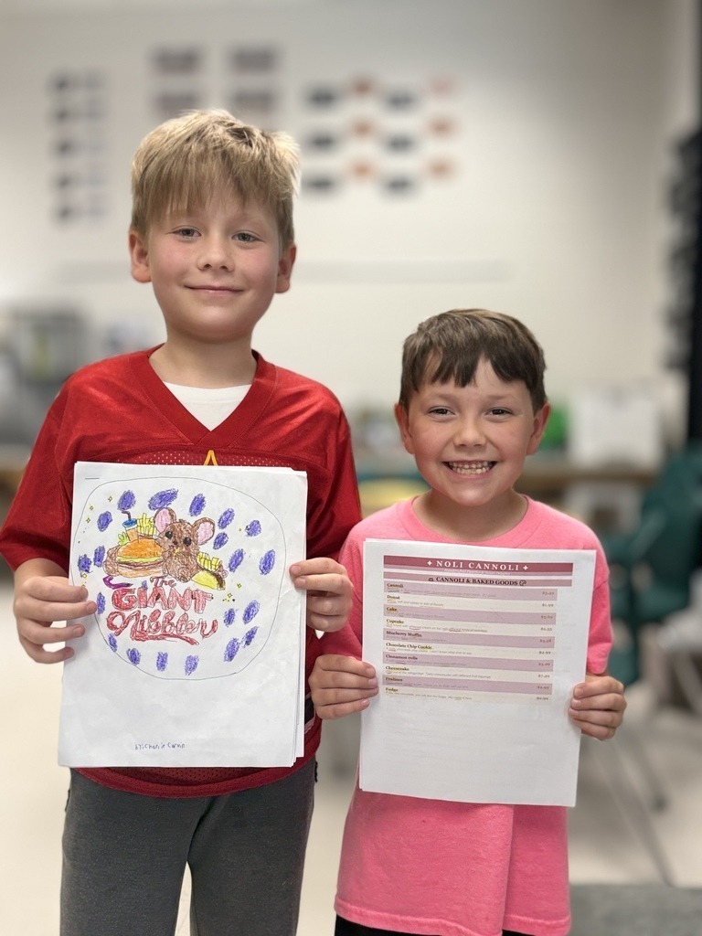 JES 3rd Grade Mrs. Keaton Restaurant Menu's 7