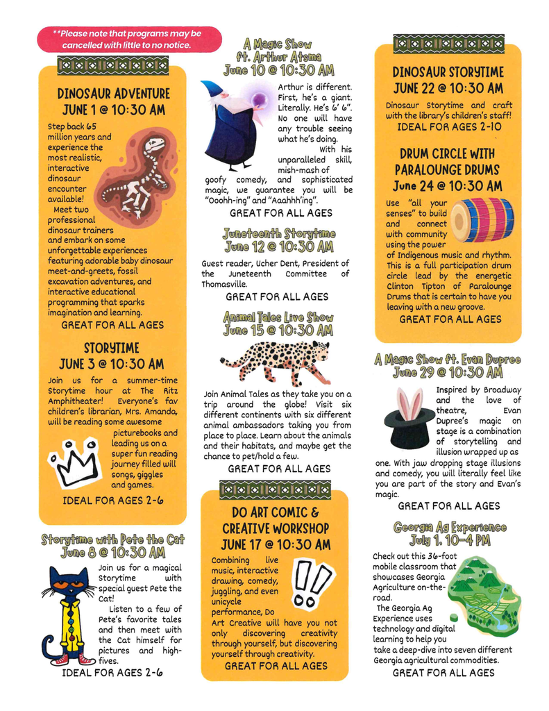 TCPL Summer Reading Challenge 2