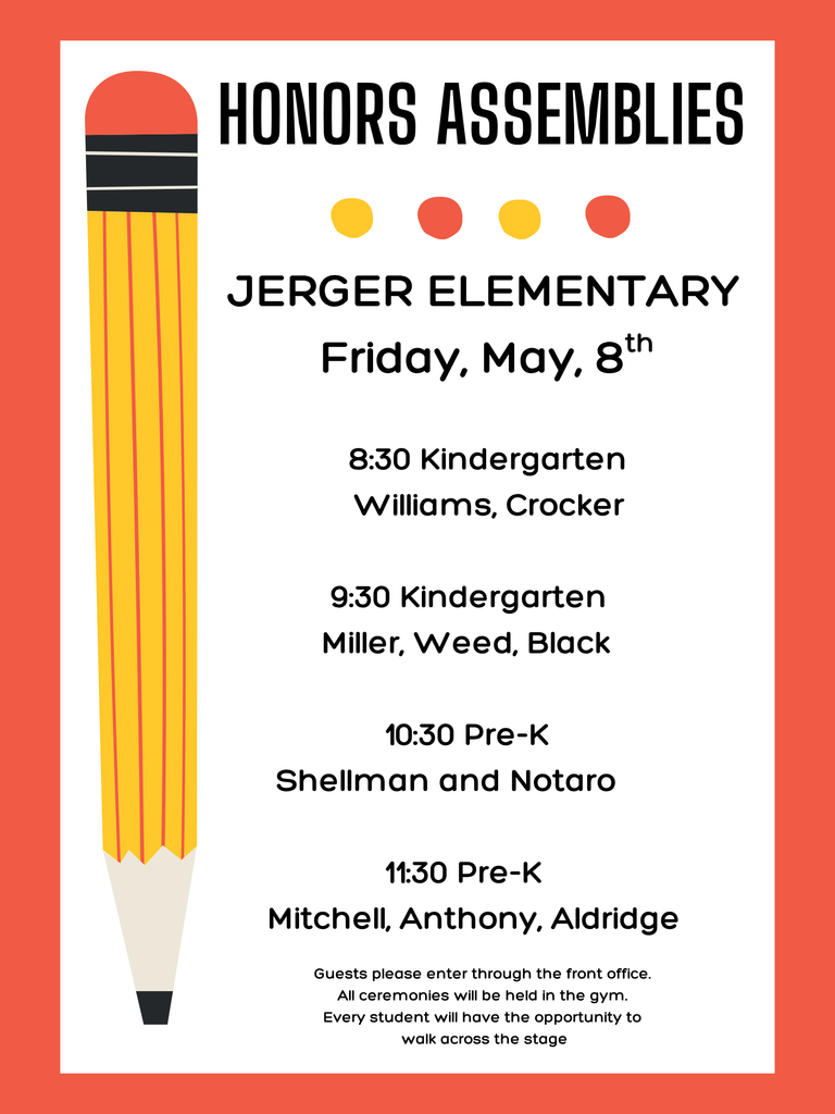Honors Assemblies