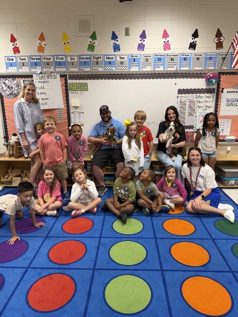 JES Kindergarten backwards ABC (V for Vistor) Tville Humane Society 10