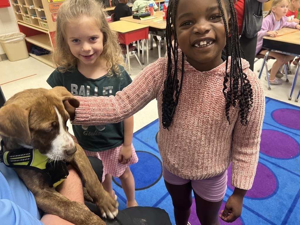 JES Kindergarten backwards ABC (V for Vistor) Tville Humane Society 9