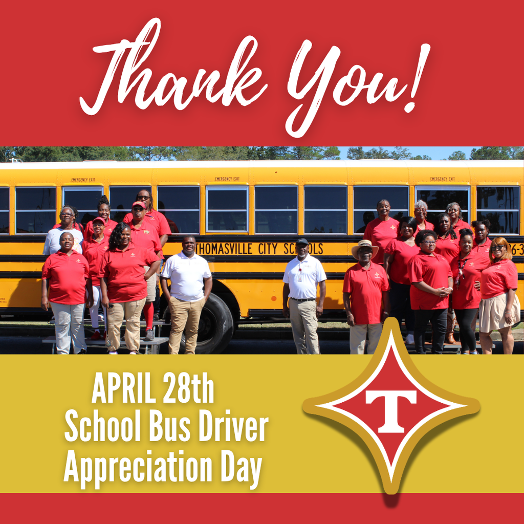 TCS April 28th School Bus Driver Apprecation Day