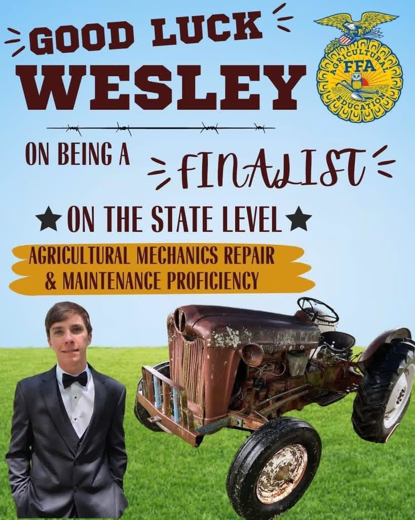 THS FFA Finalist Wesley