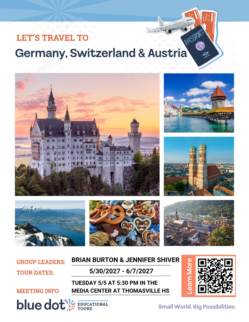 THS Germany, Switzerland, and Austria Trip Info Night 