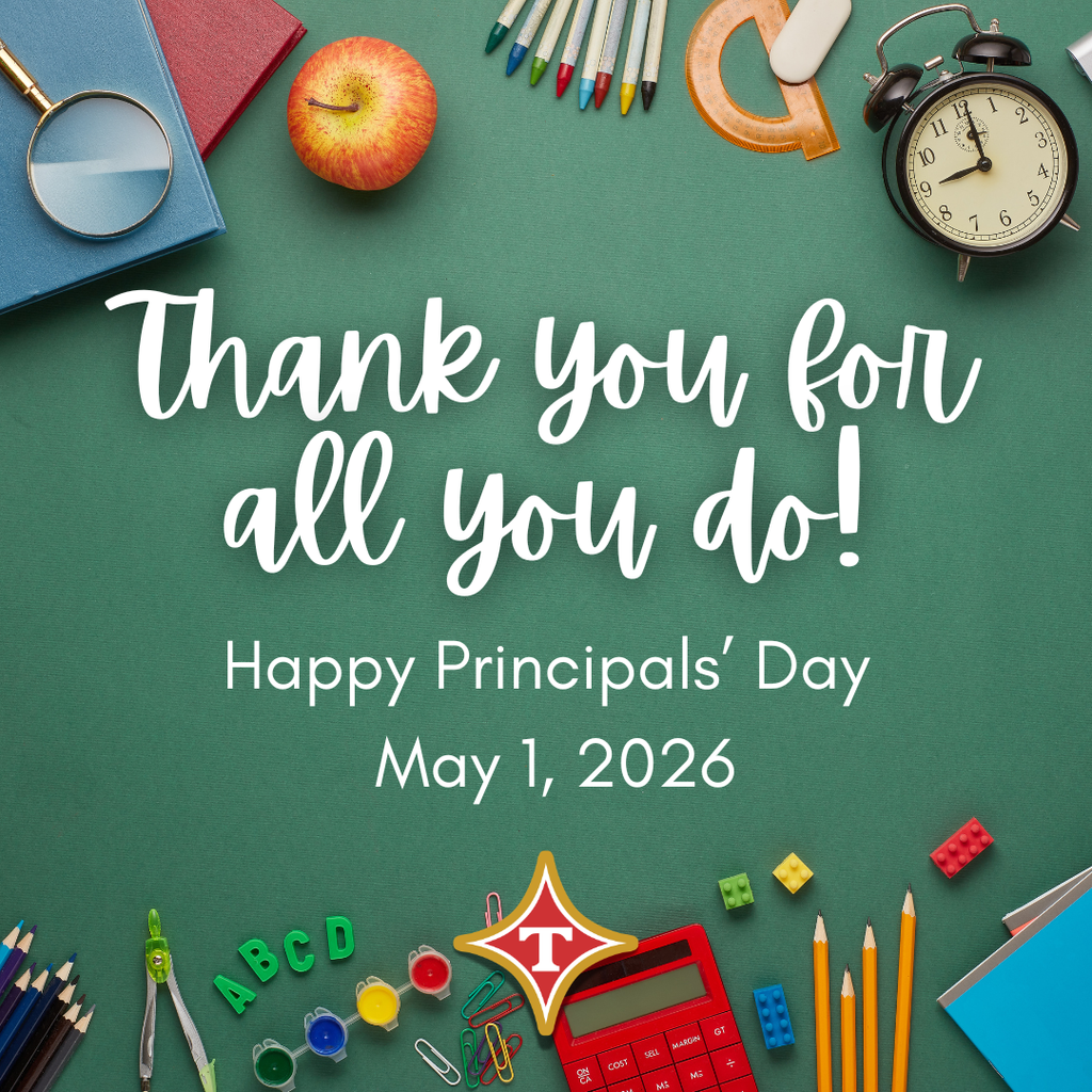 TCS Happy Principals' Day May 1st