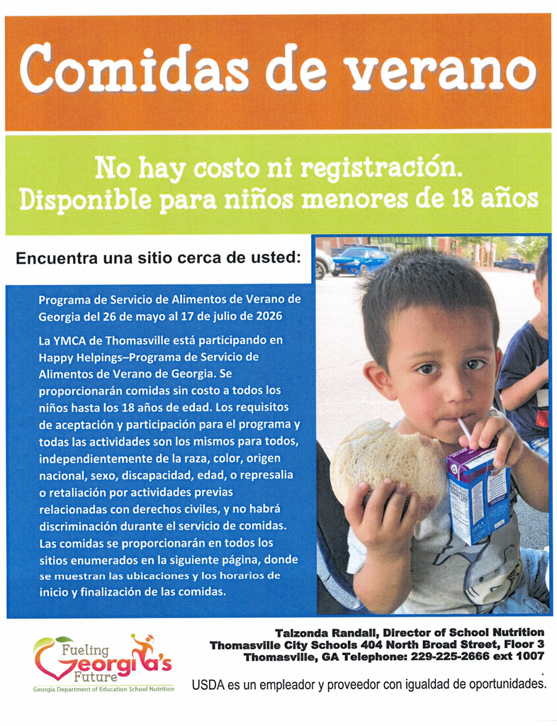 TCS Summer Meals with YMCA 2