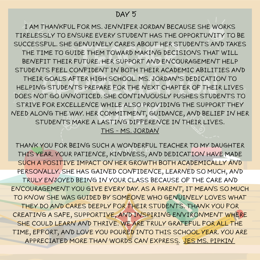 TCS Thank A Teacher - Teacher Appreciation 2026