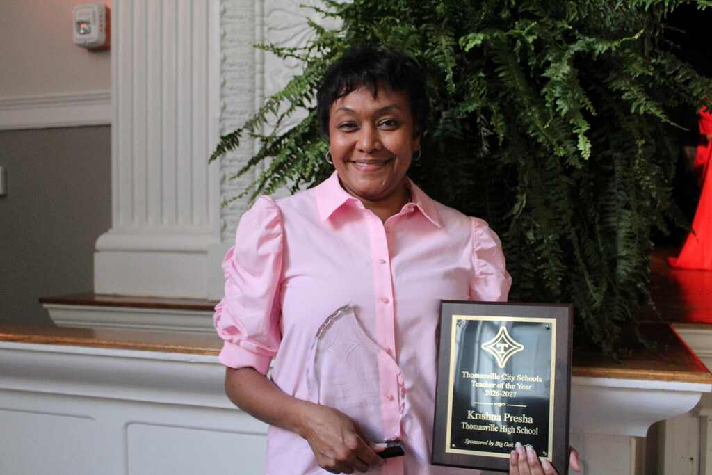 TCS 2026-2027 Teacher of the Year - THS Krishna Presha 1