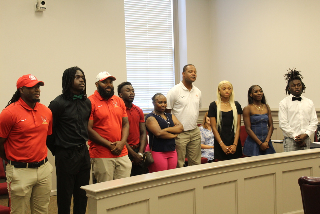 THS State Champs Girls and Boys Soccer and Track and Field at City of Thomasville Council Meeting 3