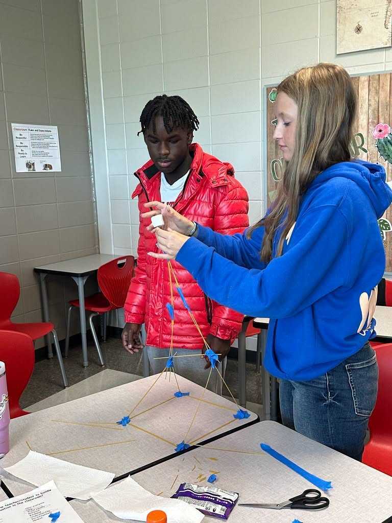 THS Business Class Spaghetti Tower 2