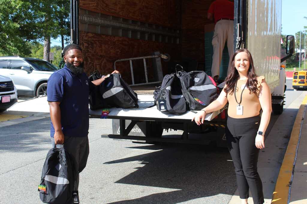 Saturday Shoutout for FPL Foods Backpack and Supply Donation to TCS 2