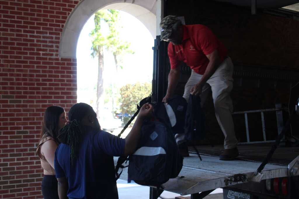 Saturday Shoutout for FPL Foods Backpack and Supply Donation to TCS 9