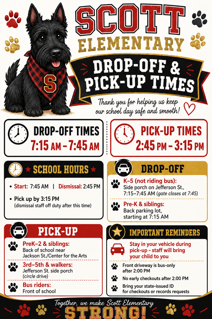 SES Pick Up and Drop Off Procedures