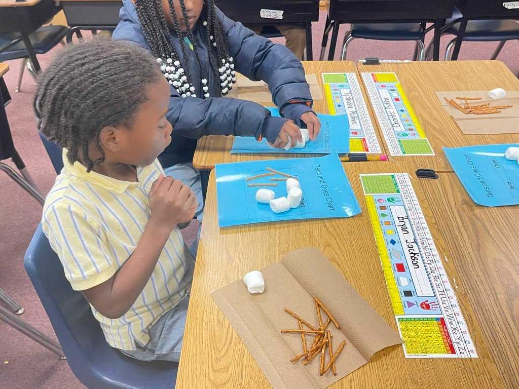 HES 1st grade Munchie Math 6
