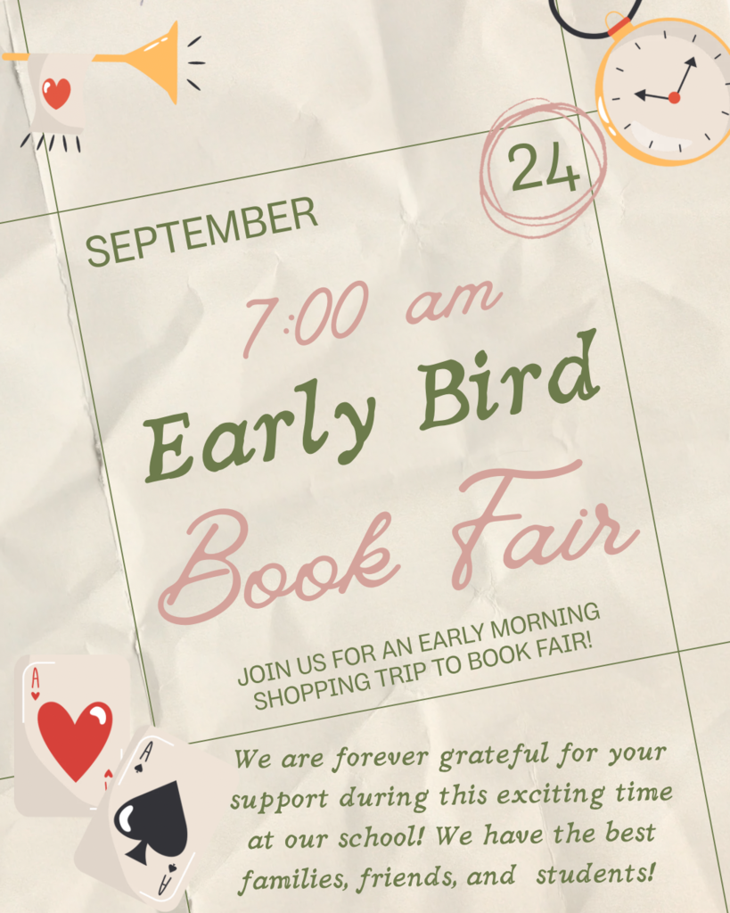 Book Fair Early Bird