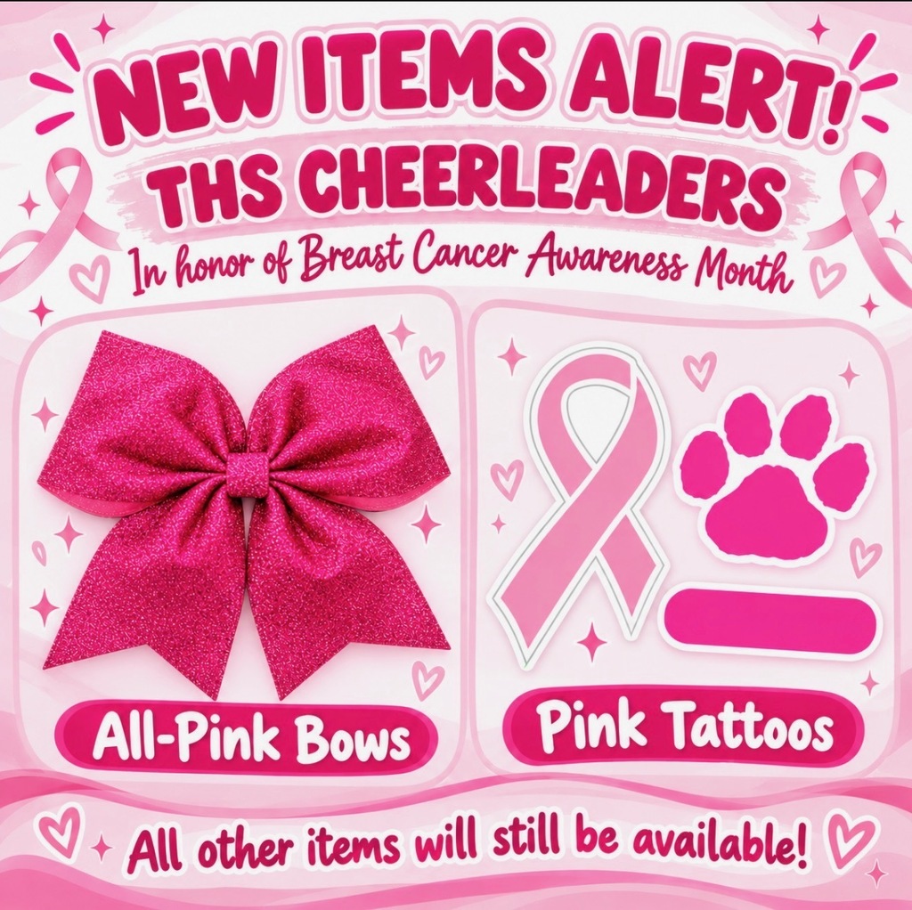 Pink Bows and Tattoos for Spirit  Friday 