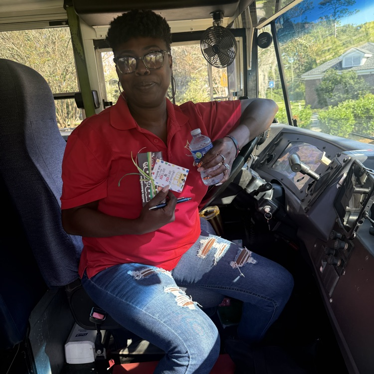 Appreciation for bus drivers at JES! 