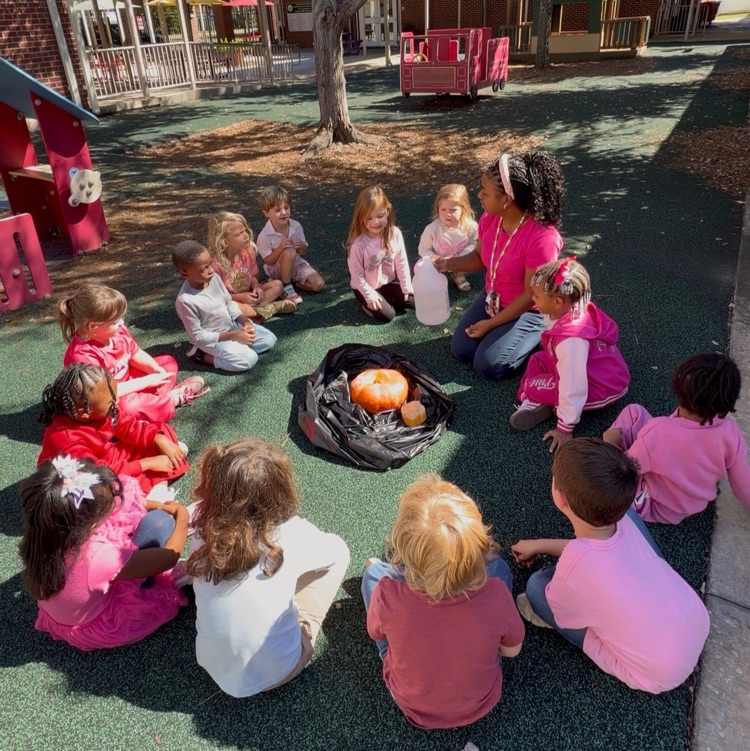 Ms. Shellman and Mrs. Cone's class Pumpkin Patch and Pumpkin Explosion  