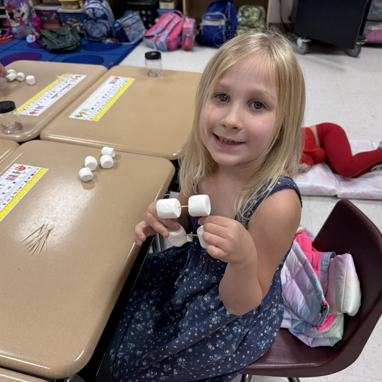 3D shapes with Ms. Weed's class.
