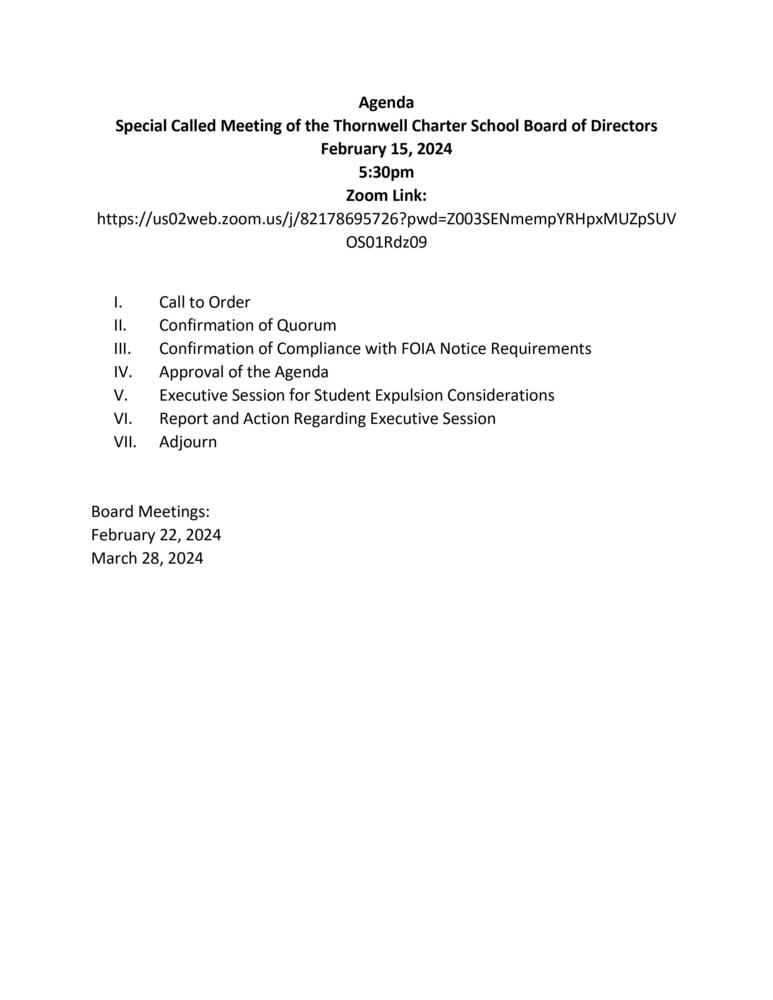 Board Meeting