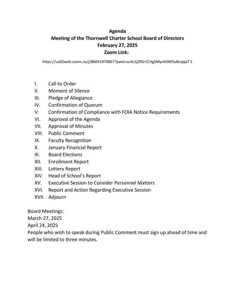 Board Meeting