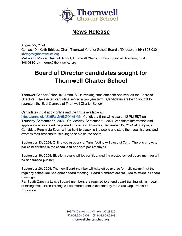 Board Elections