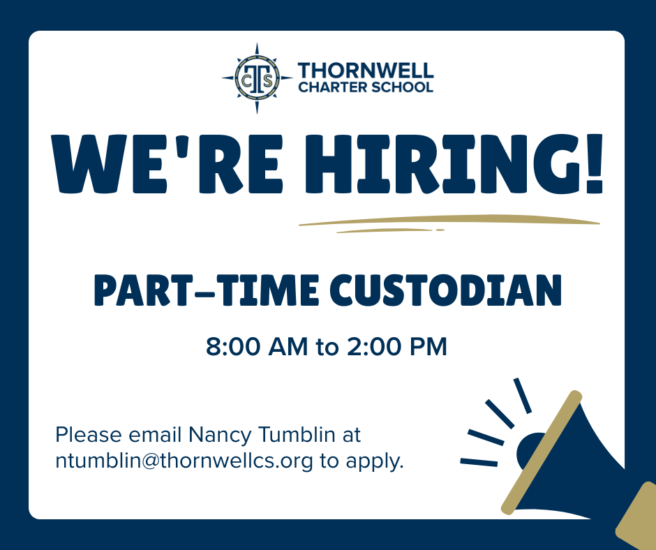 Hiring Part-Time Custodian