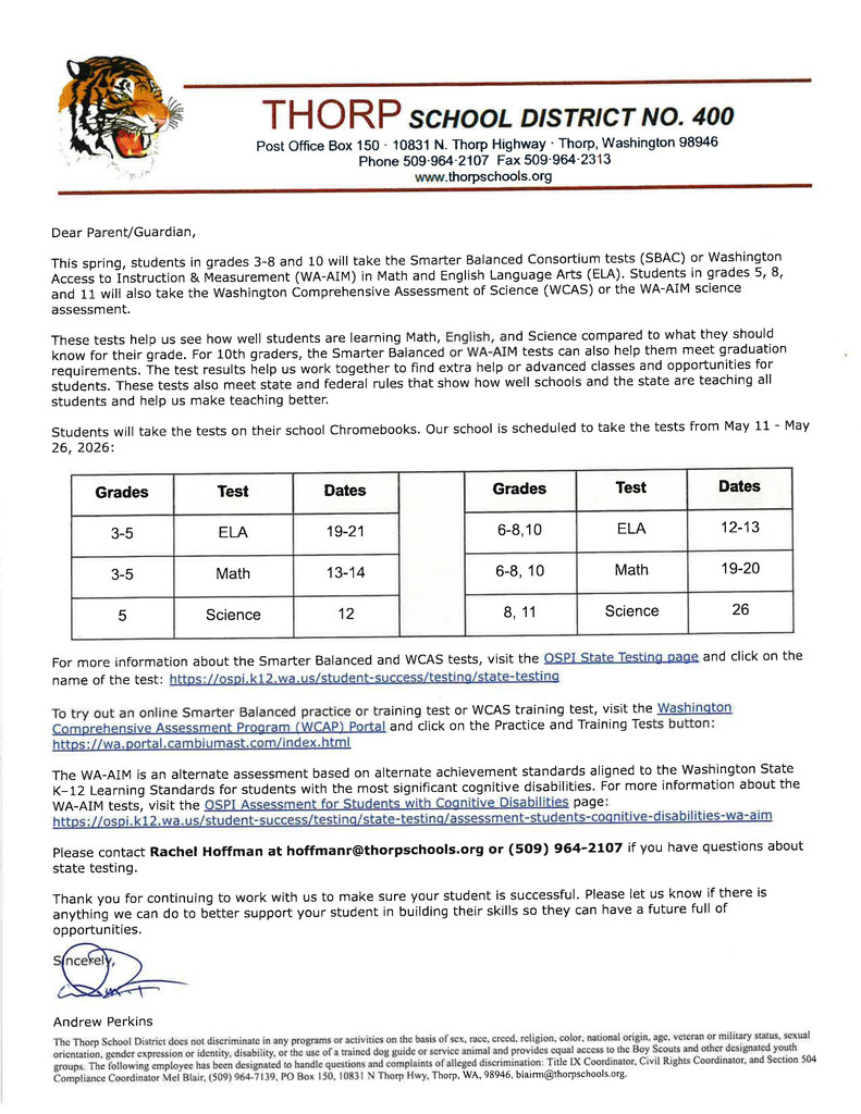 SBAC TESTING