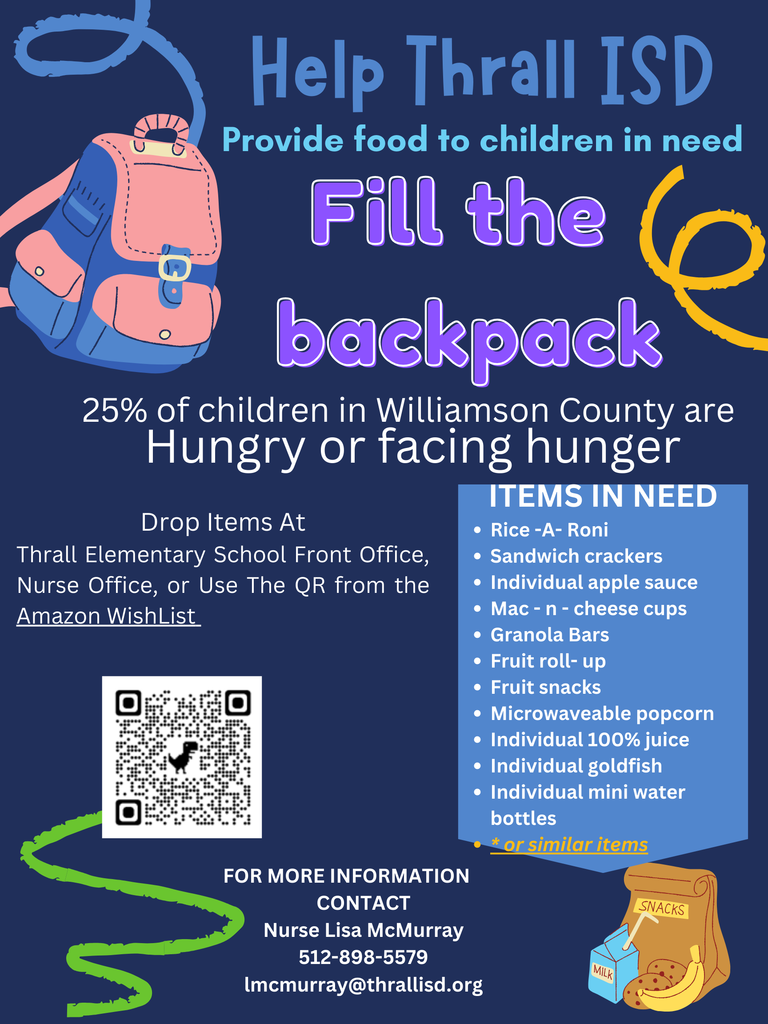 fill the backpack