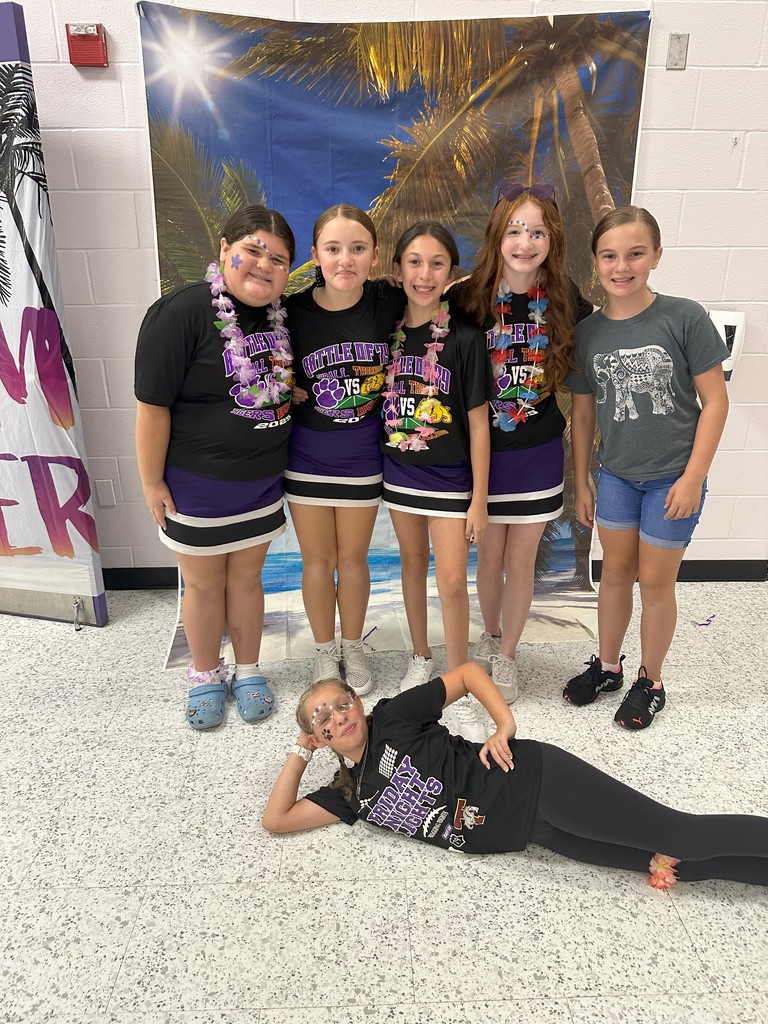 "Surfing into football season and we are ready to wipe out the bulldogs!"