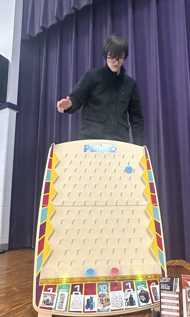 TMS 2nd Six Weeks PLINKO winners!!