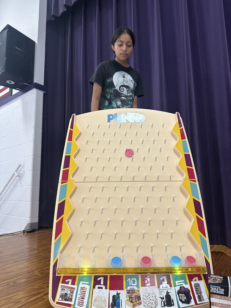 TMS 2nd Six Weeks PLINKO winners!!