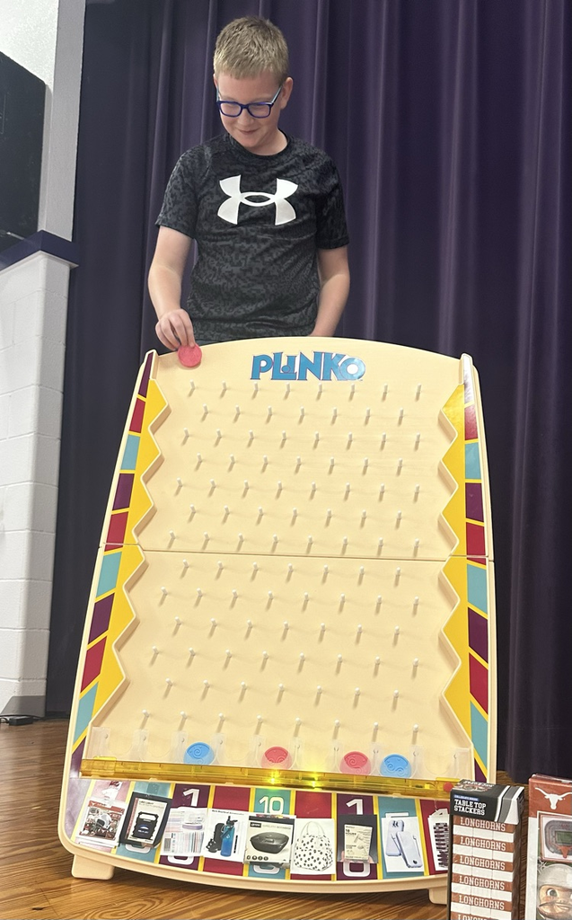 TMS 2nd Six Weeks PLINKO winners!!