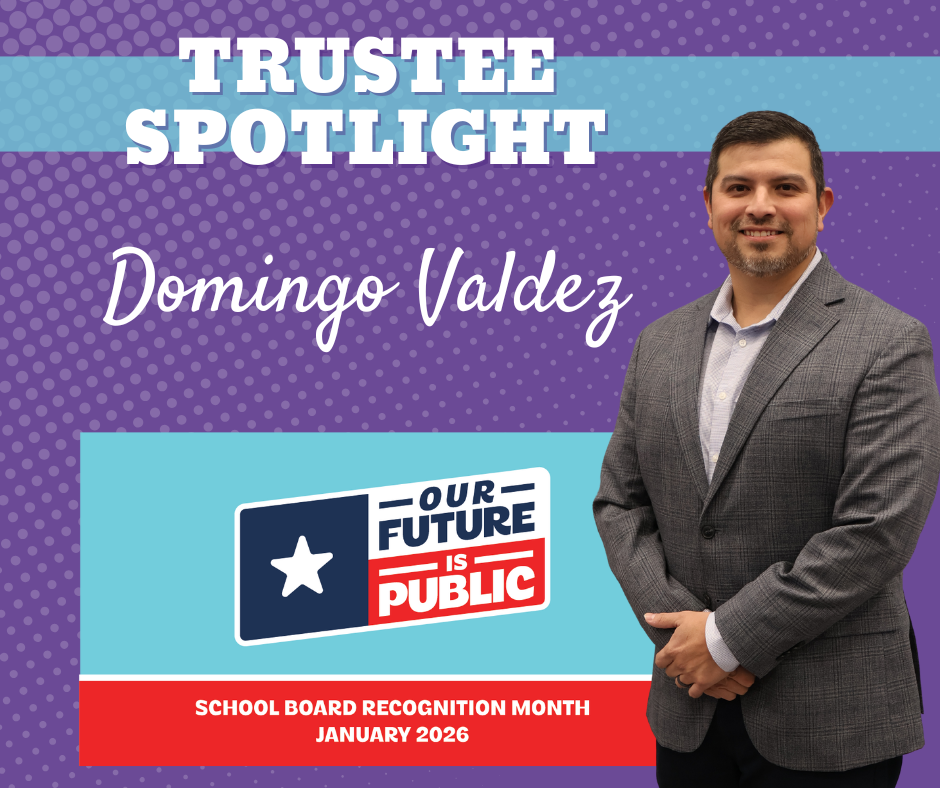 Thank you to Domingo Valdez for his dedication and service to our school district. We appreciate his commitment to our students, staff, and community.