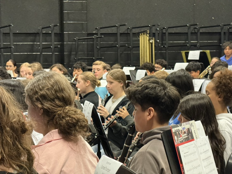 Adilene in rehearsal. 