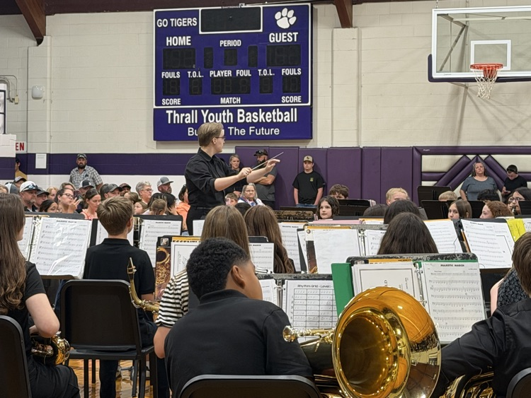 Ms. Gilbert conducting 