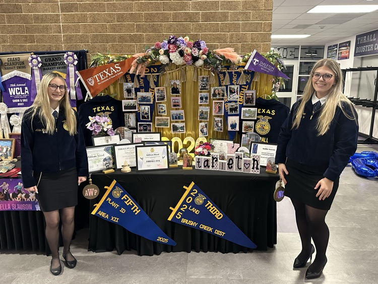Graduating seniors Addi and Kallie