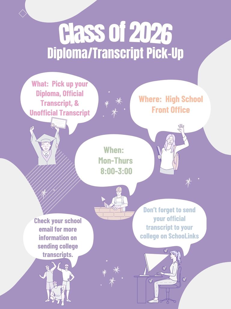 Diploma/Transcript Pick-Up Information