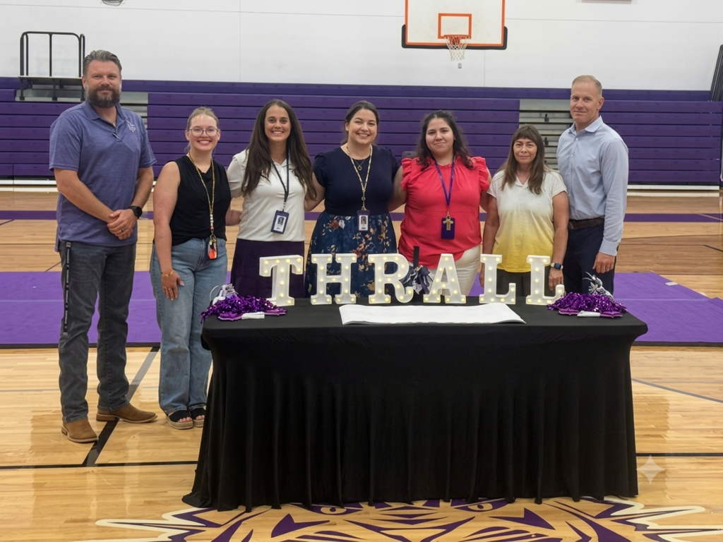 Today, we proudly kicked off the 2026–2027 school year at the Thrall ISD Convocation! The morning began with an energetic welcome from the Thrall High School Band and Varsity Cheerleaders, setting the stage for an exciting year ahead. Interim Superintendent Blake Schneider welcomed our staff and shared a meaningful message about what Thrall ISD represents to so many of us—a district built on strong traditions, a supportive community, and an unwavering commitment to helping every student succeed. We also had the pleasure of introducing our outstanding new teachers from each campus, officially welcoming them to the Tiger family. The day was filled with school spirit, celebration, and excitement for the opportunities that lie ahead. As we prepare to welcome our students back, we look forward to a year of learning, growth, and success together. Here's to an incredible 2026–2027 school year. Go Tigers!