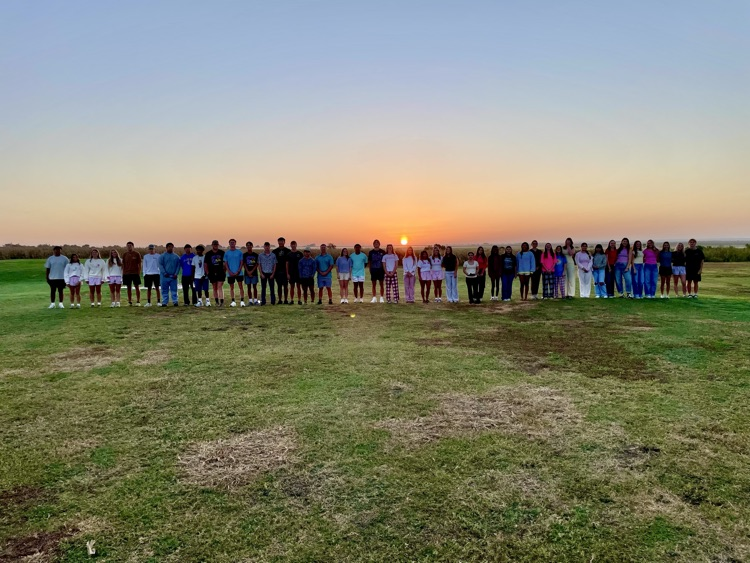 Senior Sunrise for the Class of 2027
